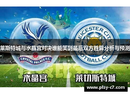 莱斯特城与水晶宫对决谁能笑到最后双方胜算分析与预测